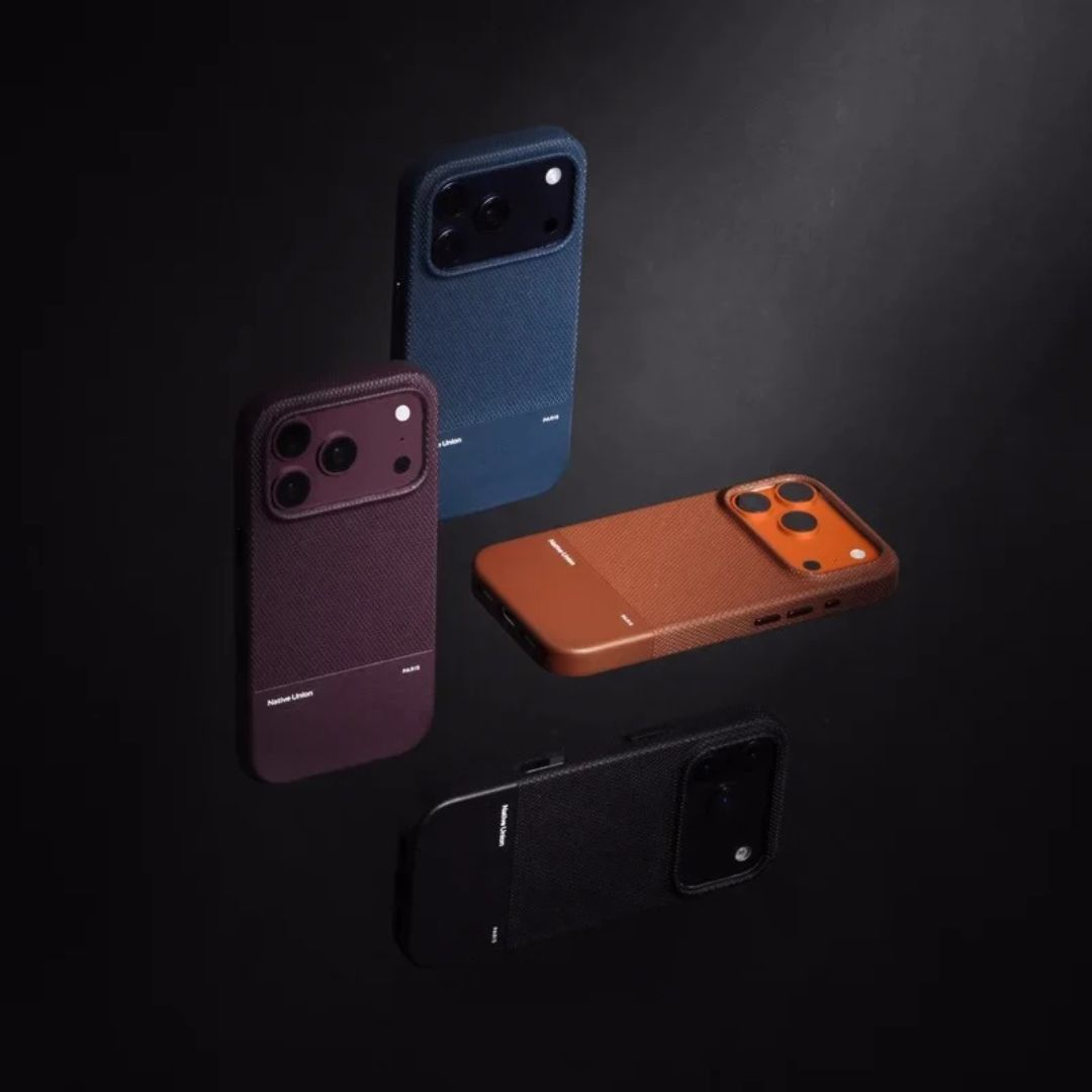 Чохли Native Union (Re)Classic для iPhone 18 Pro у кольорах Burgundy, Navy, Tan і Black