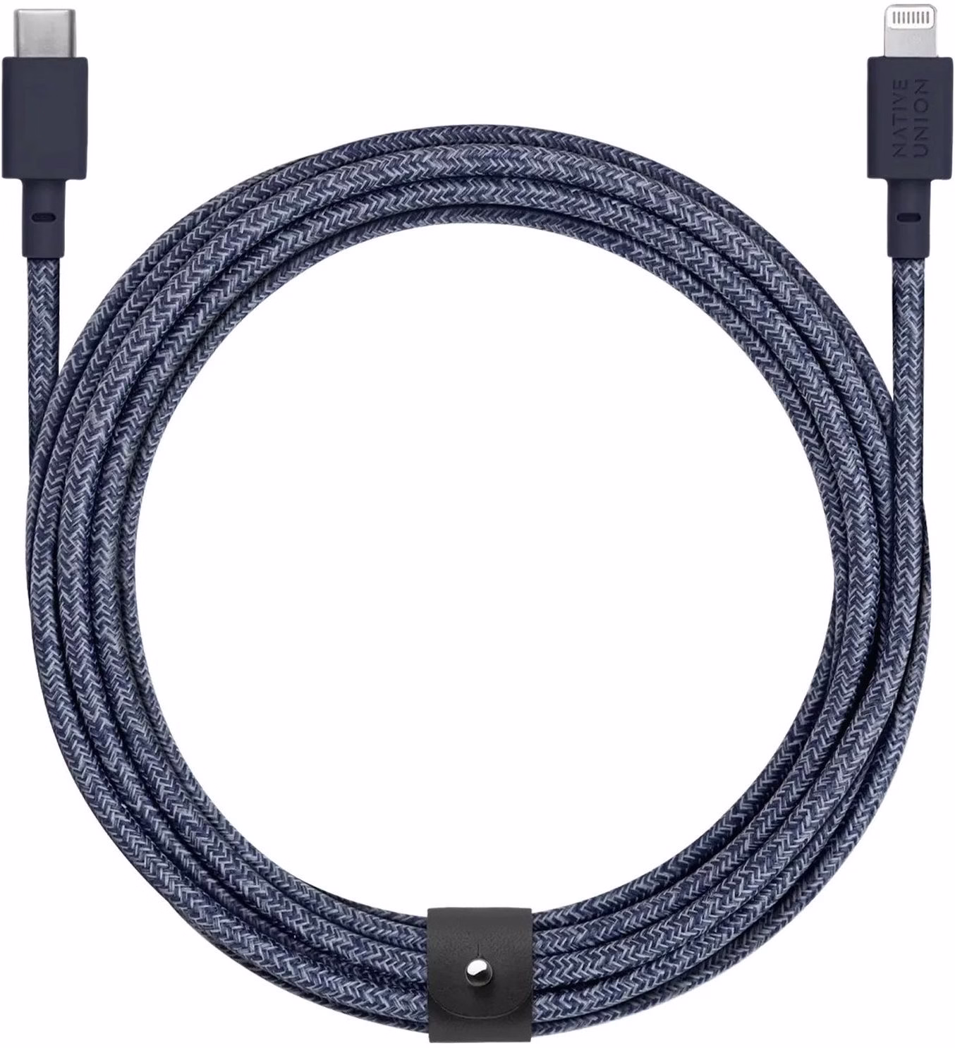 Кабель USB-C to Lightning Native Union Belt Cable XL Indigo (3 m)