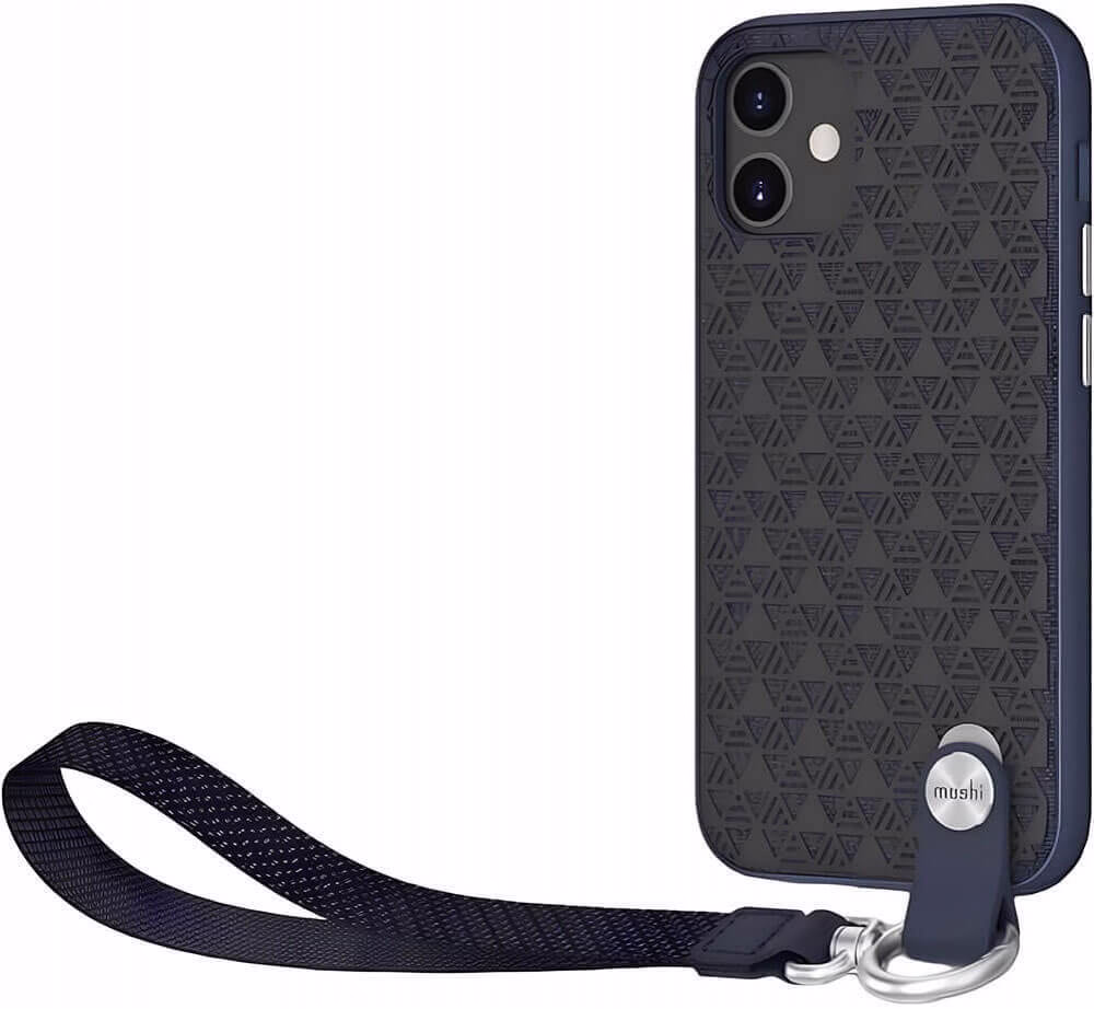 Чохол-накладка Moshi Altra Slim Case with Wrist Strap Midnight Blue для iPhone 12 mini