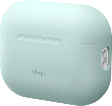 Чохол Elago Silicone Basic Case with Nylon Lanyard Mint для Airpods Pro 2nd Gen