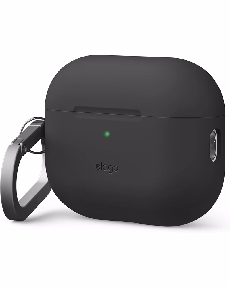 Чохол Elago Silicone Hang для AirPods Pro 3 Black