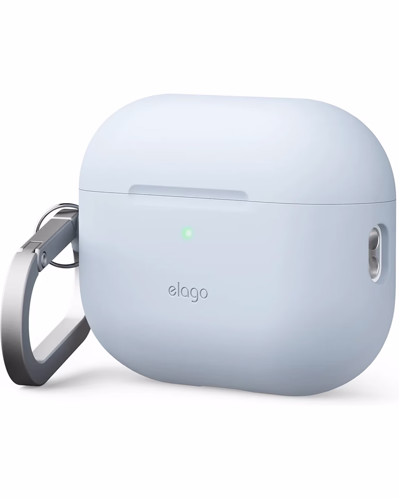 Чохол Elago Silicone Hang для AirPods Pro 3 Light Blue