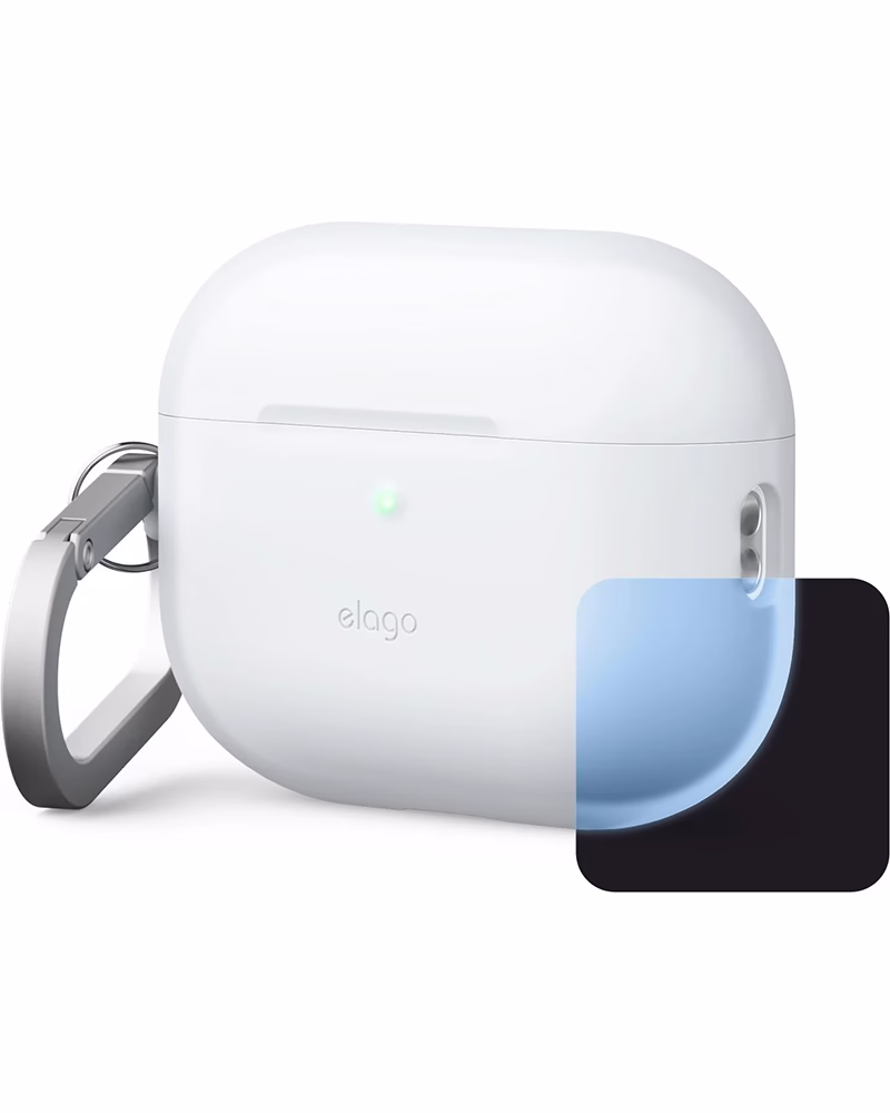 Чохол Elago Silicone Hang для AirPods Pro 3 Nightglow Blue