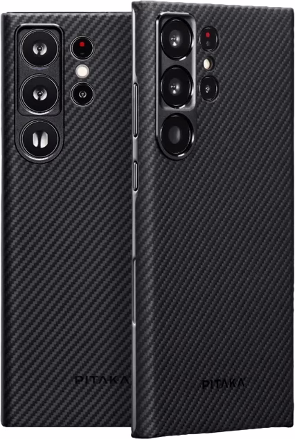 Чехол-накладка Pitaka MagEZ Case 3 Twill Black/Grey для Samsung Galaxy S23 Ultra