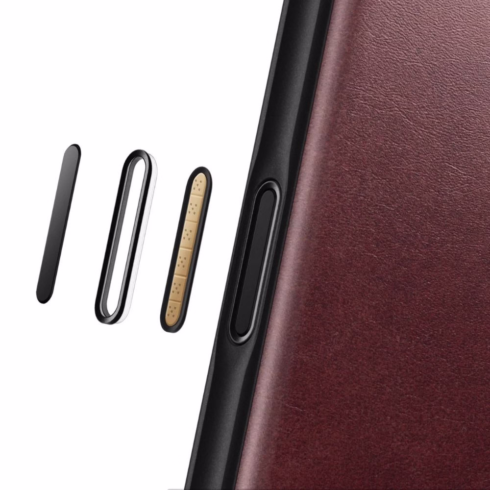 Шкіряний чохол-книжка Nomad Modern Folio Horween Burgundy для iPhone 17 Pro Max - 6