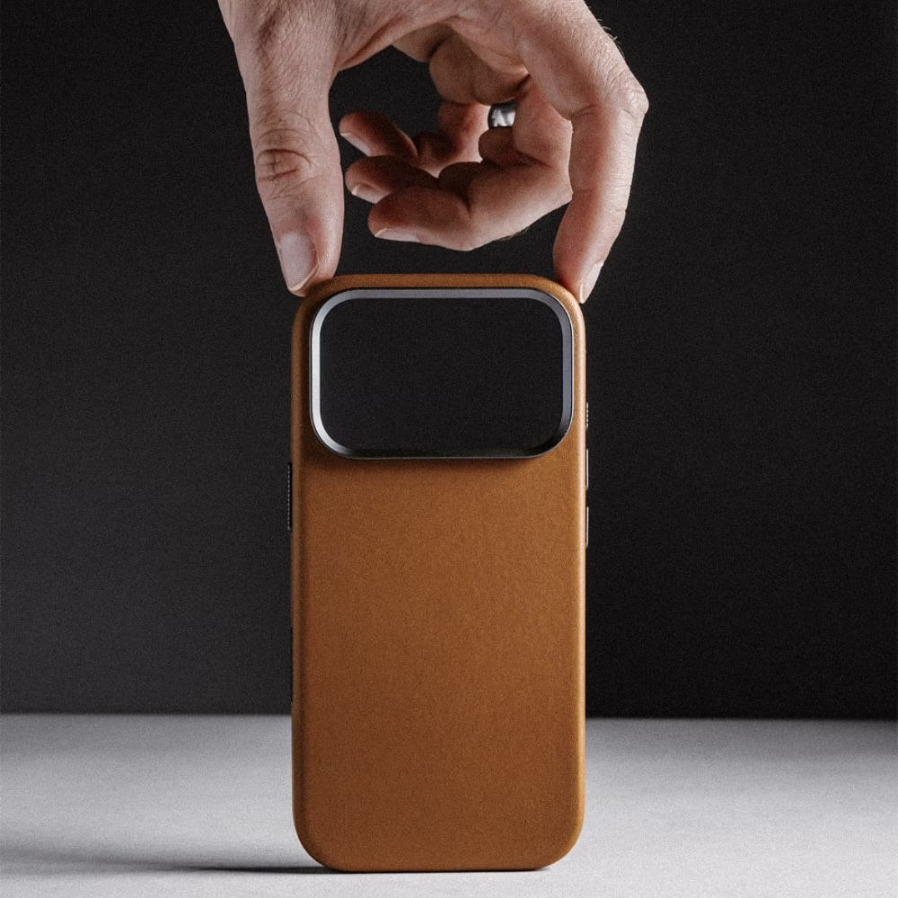Кожаный чехол Nomad Traditional English Tan для iPhone 17 Pro - 6