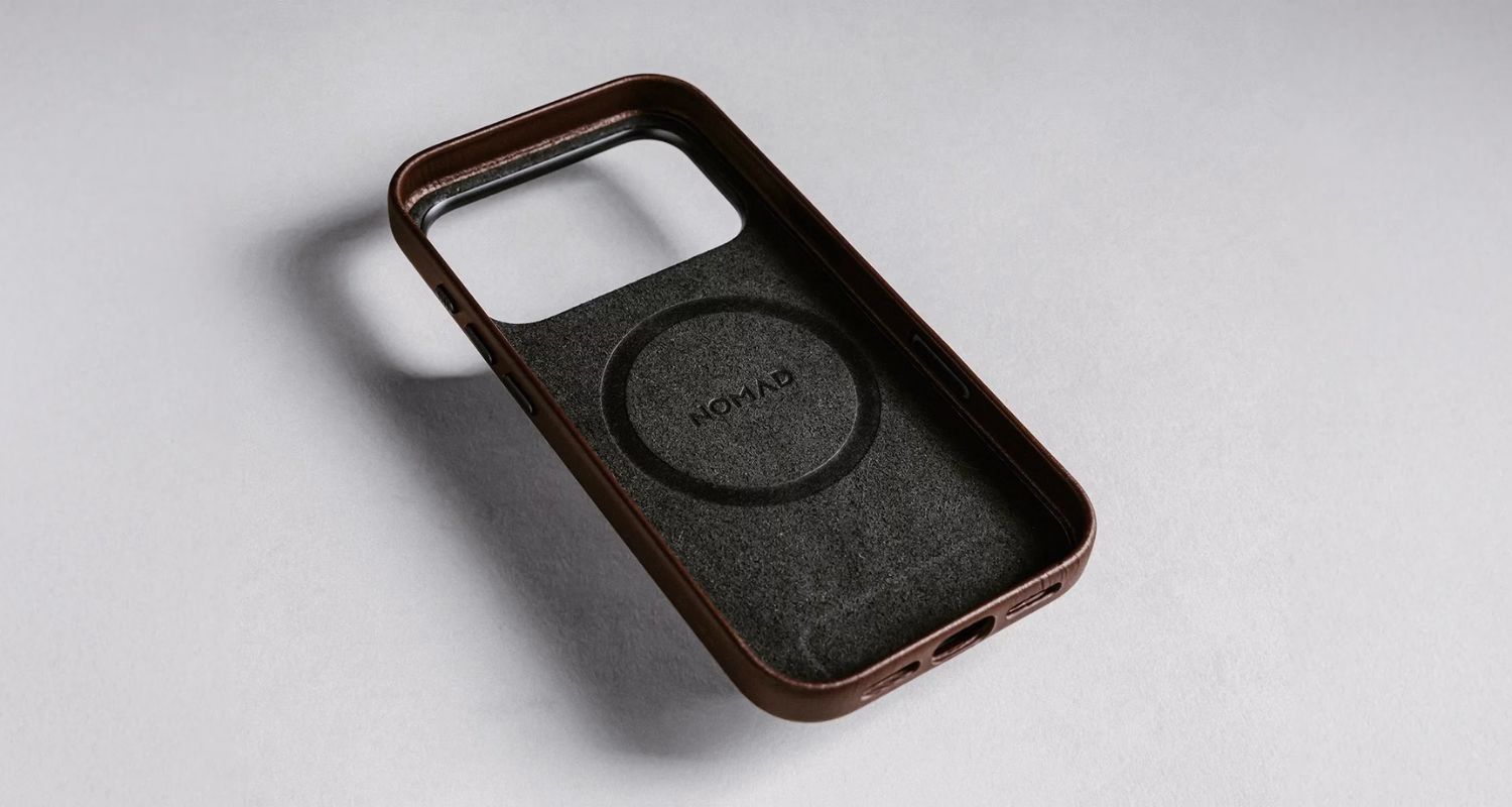 Шкіряний чохол Nomad Traditional Brown для iPhone 17 Pro Max - 3
