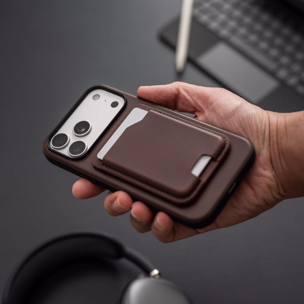 Шкіряний чохол Nomad Traditional Horween Rustic Brown для iPhone 17 Pro Max - 6