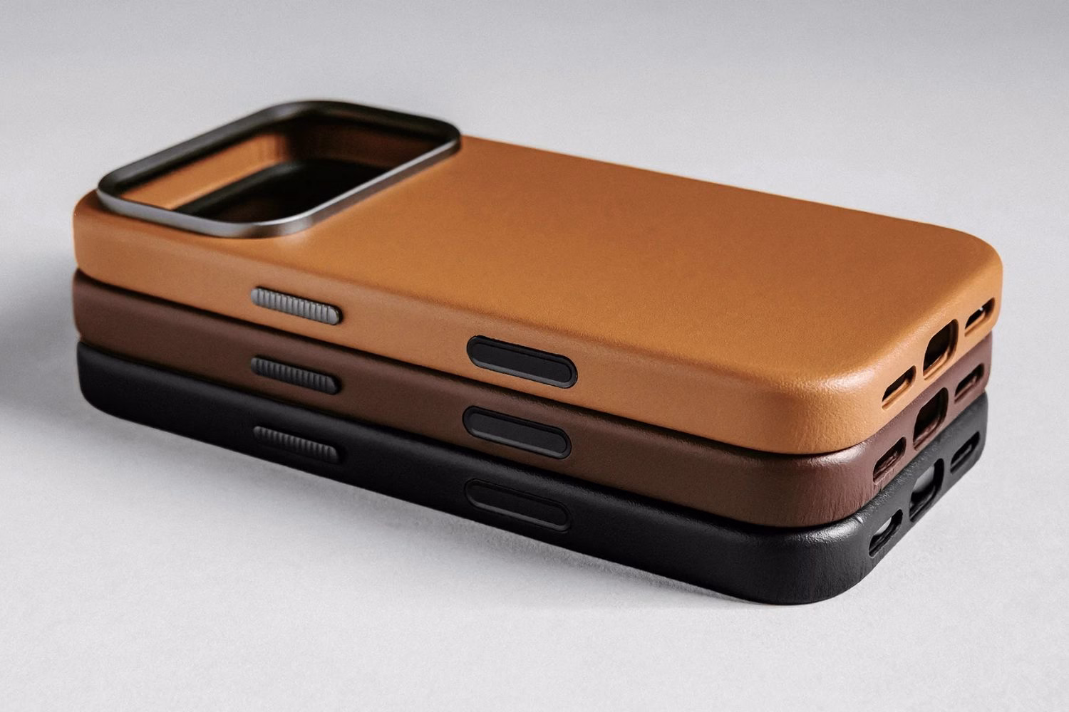 Кожаный чехол Nomad Traditional English Tan для iPhone 17 Pro - 8