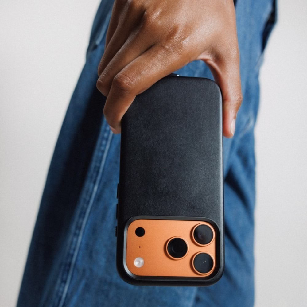 Шкіряний чохол Nomad Modern Black для iPhone 17 Pro Max - 4