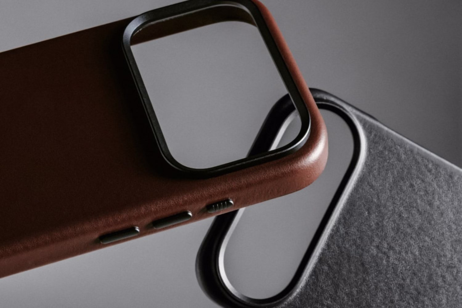 Шкіряний чохол Nomad Modern Black для iPhone 17 - 6