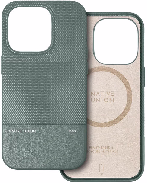 Чохол-накладка Native Union (RE) Classic Case Slate Green для iPhone 15 Pro