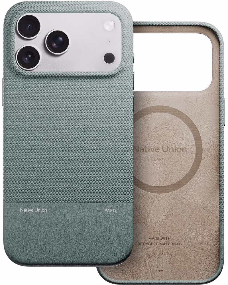Чохол Native Union (RE) Classic для iPhone 17 Pro Max Slate Green