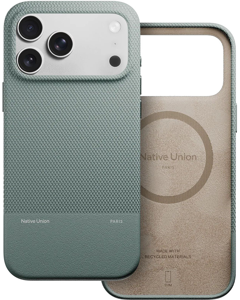 Чохол Native Union (RE) Classic для iPhone 17 Pro Max Slate Green - 3 - 1
