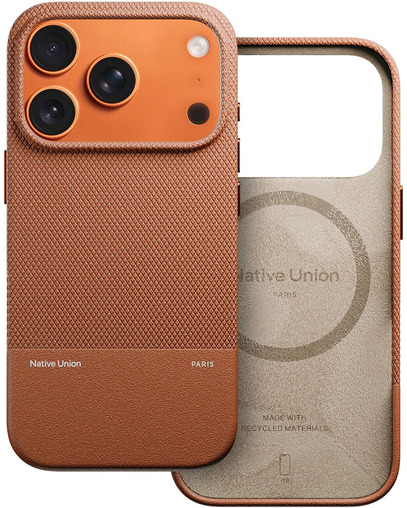 Чехол Native Union (RE) Classic для iPhone 17 Pro Tan - 3 - 1
