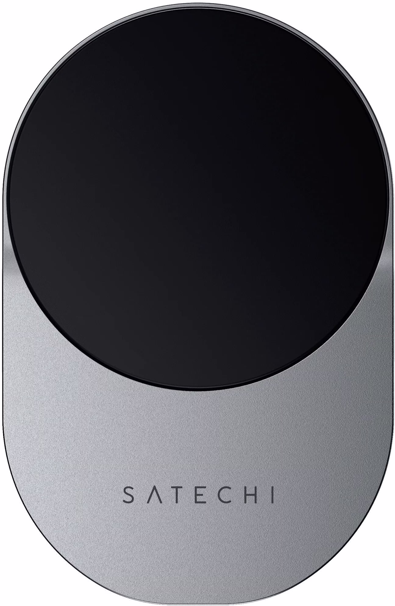 Автотримач з бездротовою зарядкою Satechi Qi2 Space Gray