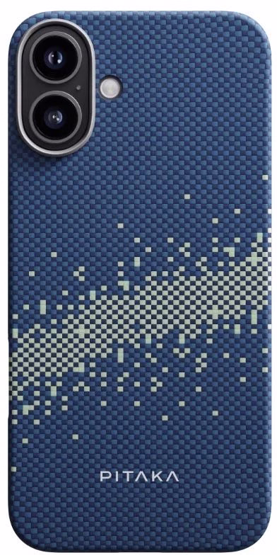 Чохол Pitaka Tactile Woven Case StarPeak Milky Way Galaxy for iPhone 16 (KI1601MYG)