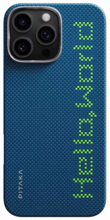 Чохол Pitaka Tactile Woven Case Hello World for iPhone 16 Pro (KI1602HWT)
