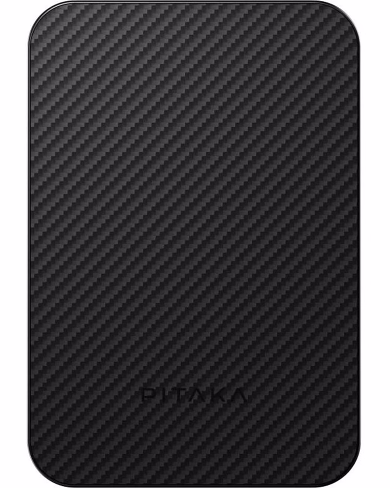Портативна батарея Pitaka Aramid Qi2 5000mAh Twill Black/Grey
