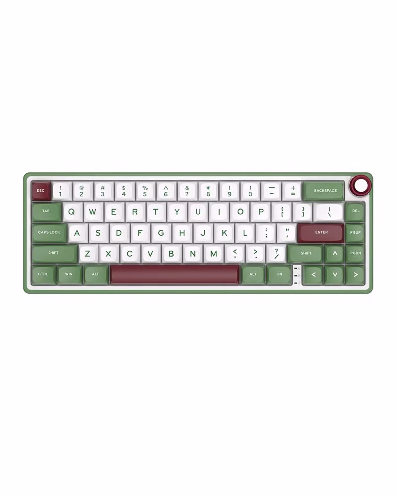 Клавіатура Royal Kludge R65 Wired UA\RU\ENG Cherry Profile (Chartreuse Switch) Green Sand (RK-R65UARUENG-CHP-CS-GS)