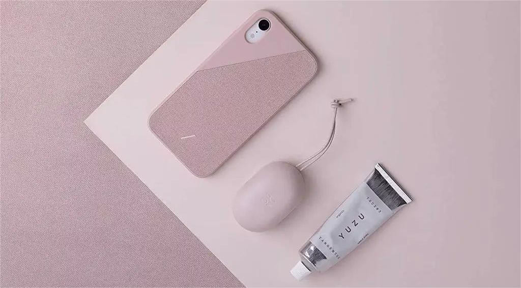 Чехол-накладка Native Union Clic Canvas Rose для iPhone XR - 1
