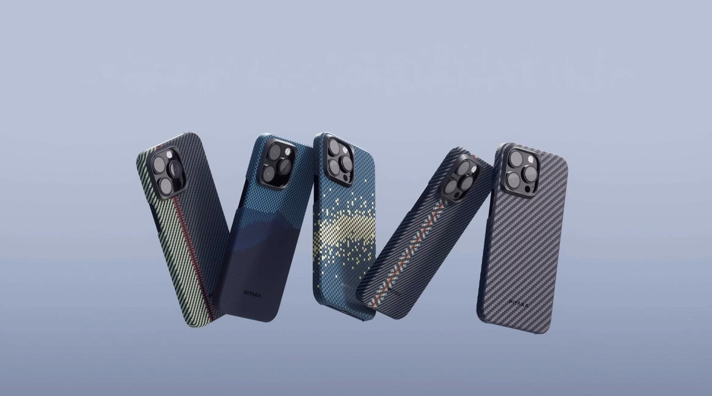 Чохол-накладка Pitaka MagEZ Case 4 Fusion Weaving Rhapsody для iPhone 15 Pro Max - 1